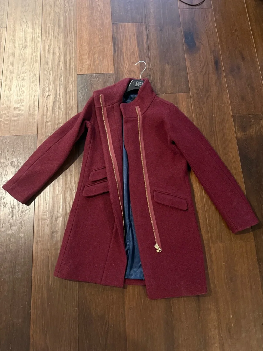J. Crew Nello Gori Cocoon Coat in Italian Stadium Cloth Wool Blend Jacket - Picture 6 of 8